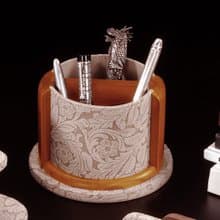 【BESTAR】巴拉克花紋收納筆筒