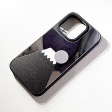 iPhone 17 | 黑色富士山鏡面MagSafe 手機殼 | Y2K 太空圖案