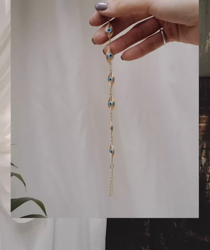 情人眼 中古不褪色手鏈飾品 手工製