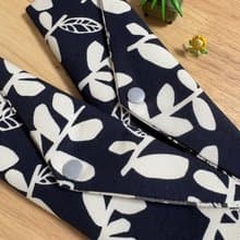 文青風環保純棉筷袋 竹林深處 喜悅 沉穩蔚藍 厚實手感 日本 潮物