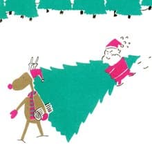 聖誕卡-2019聖誕明信片9號 : 我的聖誕樹 My Christmas Tree