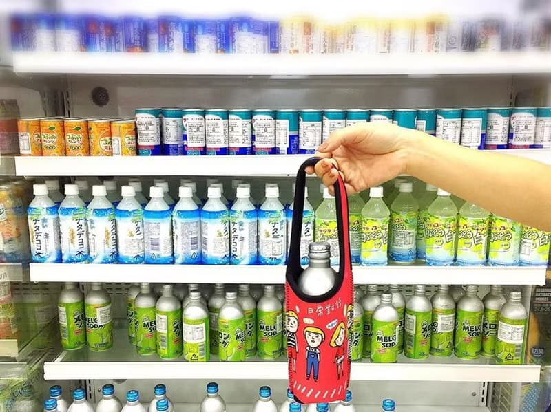 BLR 環保 飲料提袋 保冷保溫 防碰撞 黑白千鳥 Ti 94
