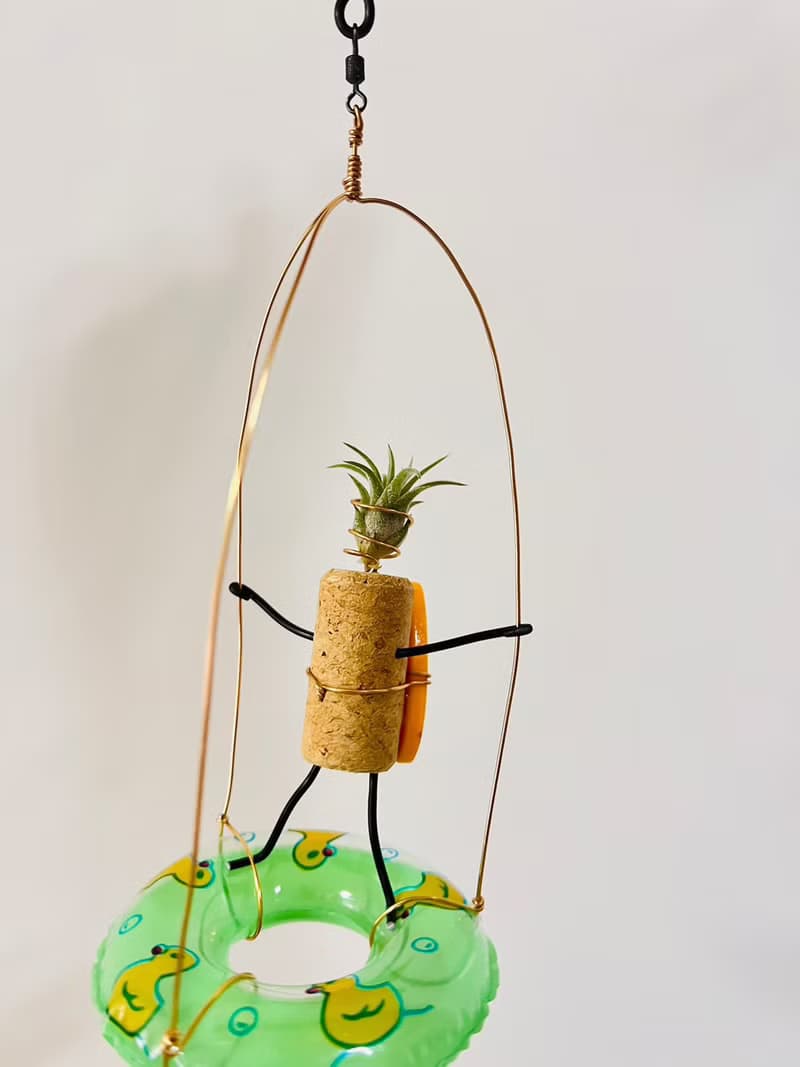空鳳架 掛架 漂浮游泳圈 空間佈置 交換 畢業禮物(含植物)
