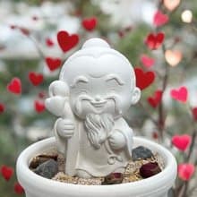 禪風設計 佛藝新美學 精油香氛擴香 淨念吉祥之月下老人中盤套組