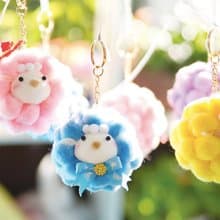 【成品訂製】手工贈禮。幸福洋溢襪娃娃 鑰匙圈/掛飾 聖誕禮物
