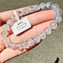 小精品天空baby藍藍線石8.5mm20g防甲狀腺亢進加強表達能力