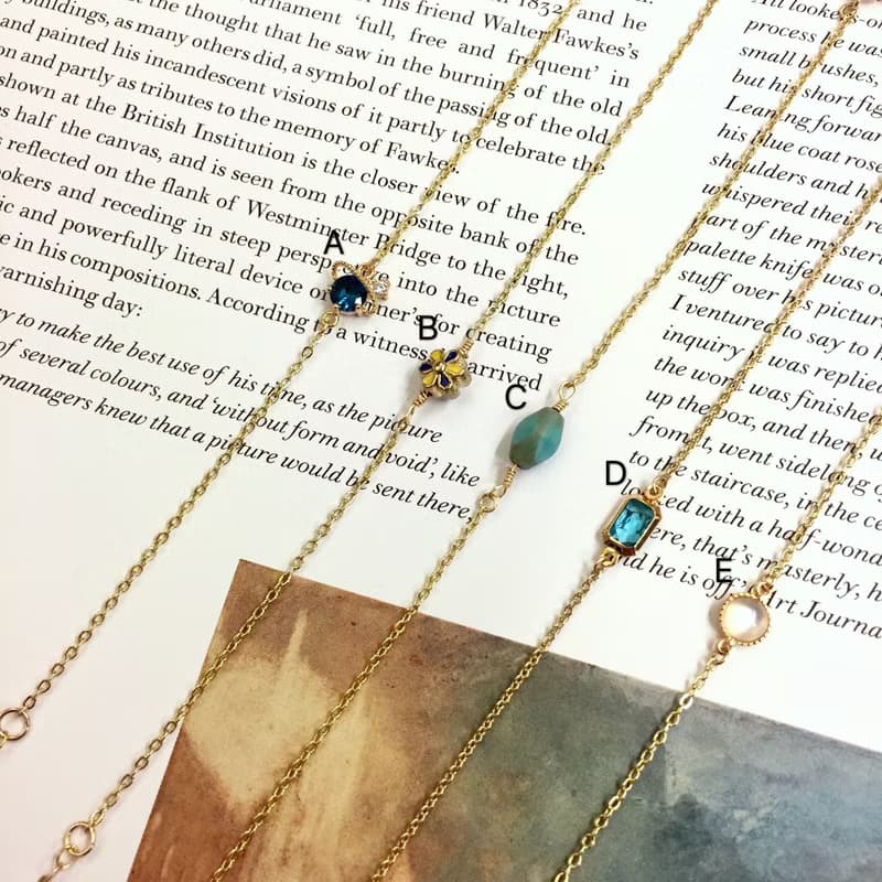 訂製款 14KGF 14K包金吊墜細手鍊 手環 手鏈