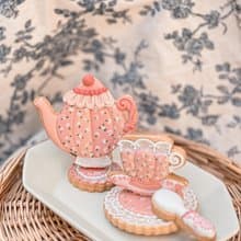 復古鄉村風午茶糖霜餅乾