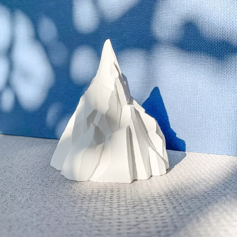 幾何聖誕冰山雪山擴香石