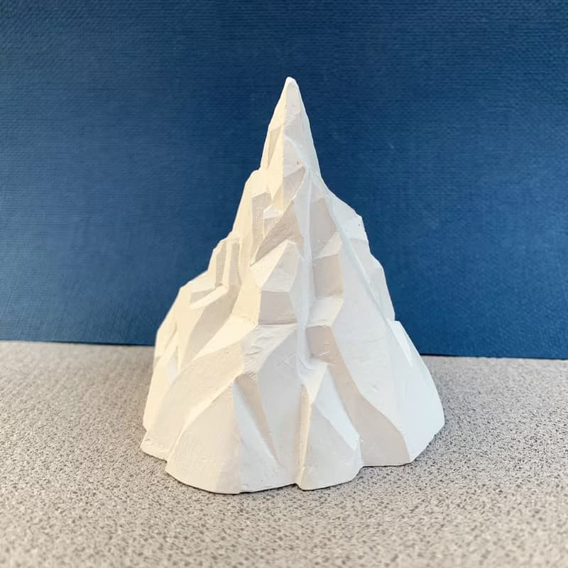 幾何聖誕冰山雪山擴香石
