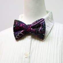深紫  手工立體蝴蝶結領結 bow tie *SK*