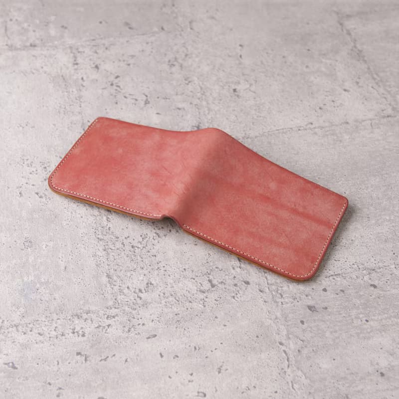 | 訂製 | -翻蓋證件零錢袋短夾 Coin Wallet / 磨砂粉紅 Pink