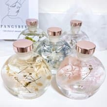 浮游花瓶擺飾 乾燥花玻璃瓶浪漫設計
