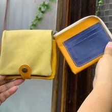 H-PLUMP　こっくり大人色キャラメルチョコ　ハーフプランプ財布　ふっくら　HPW-OBCB-CNN-C