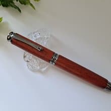 紫檀 原木 手工筆 紳士鋼筆