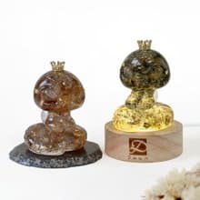 水晶 蛇來運轉 M號 | 五行招財系水晶 | 生日禮物 新年禮物