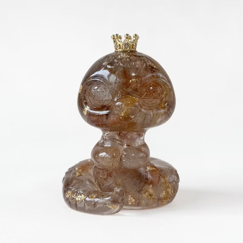 水晶 蛇來運轉 M號 | 五行招財系水晶 | 生日禮物 新年禮物