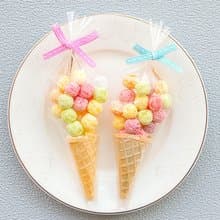 迷你甜筒 五彩球餅乾 生日分享 寶寶彌月 滿月宴 工商禮品