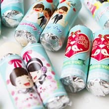Tiffany色系迷你曼陀珠(公版貼紙100條入)喜糖 活動佈置 探房禮
