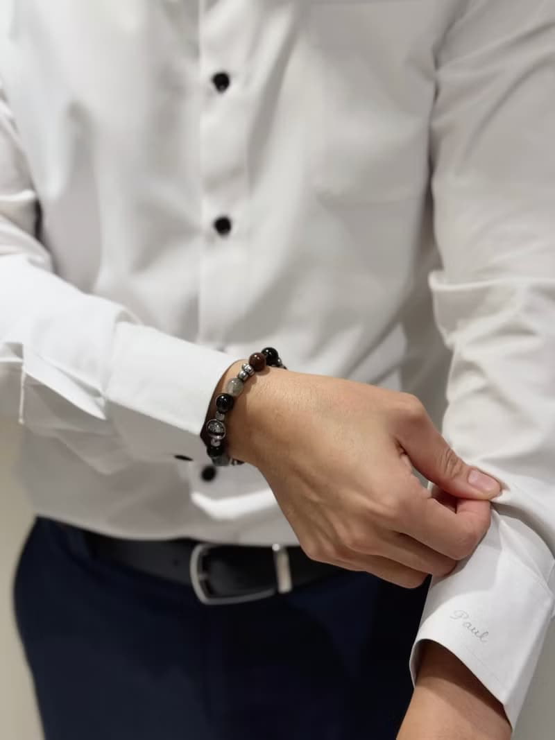 Mimis設計款 翠曜之境 胎毛水晶手鍊