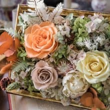 永生花相框/不凋花盒/永生花禮/情人節禮物/新居賀禮/生日禮物/花