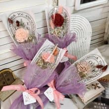 【蕎翎工作室】單朵索拉花康乃馨花束 母親節花禮 康乃馨