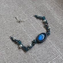 230556 拉長石 串珠 手鍊