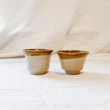 陶瓷手工 | 小茶杯 (一套兩件)
