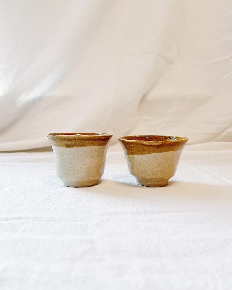 陶瓷手工 | 小茶杯 (一套兩件)
