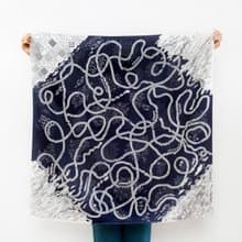 The Hida Express Furoshiki Scarf