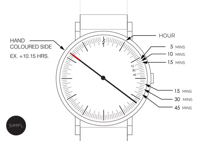 Simpl Watch - Onyx Black