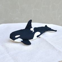 虎鯨餐具袋/筆袋/筆套/餐具袋/收納袋