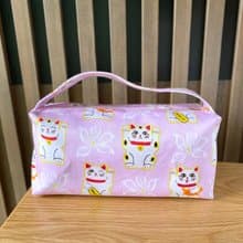 招財貓洋紫荊圖案 手提袋