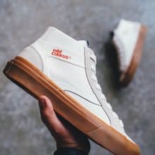 odd CIRKUS-ASTLEY HIGH PRO-WHITE白色 高筒帆布鞋 滑板鞋