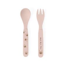 竹纖維餐具 / 小兔 (湯匙+叉子)