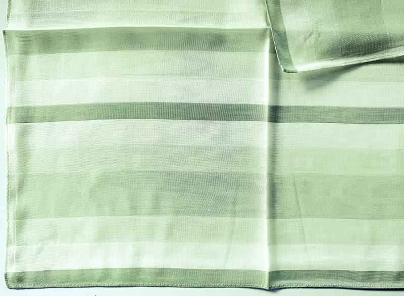 Burberry Vintage Handkerchief Green 19 x 18.5 inches.