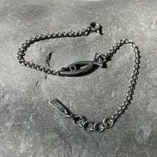 手工純銀手鍊-10 小魚    925銀 手工銀手鍊 /Ag No. 118