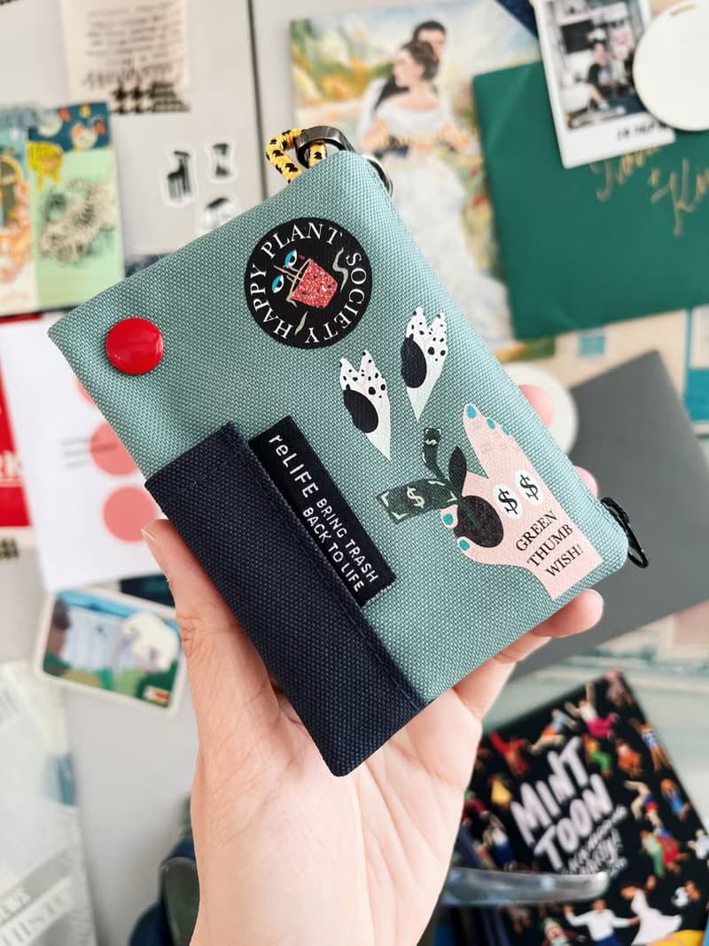 Hop relife mint wallet