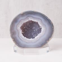 瑪瑙水晶洞 // 招財 淨化空間 帶來平靜 // 贈底座