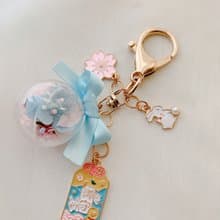 永生繡球花鑰匙圈 祝福花禮 畢業禮物