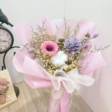 乾燥花束/粉紫色系/送禮/生日/賀禮
