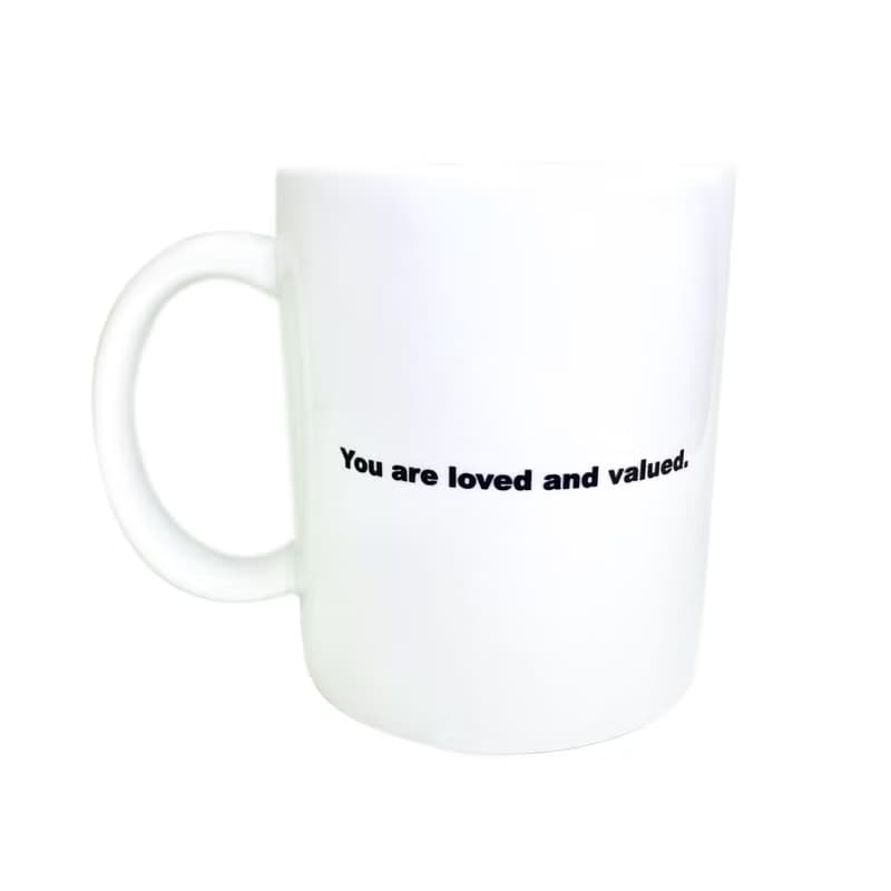 Blue ID 兔兔 馬克杯加杯墊組