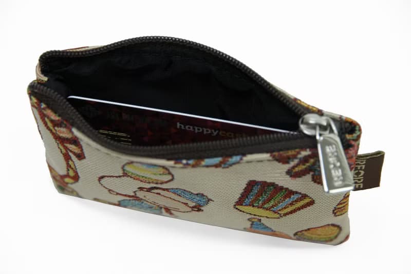 口袋零錢包  防潑水 平織緹花 禮物