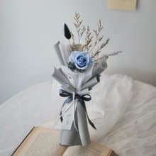 【艸弄Garden Lane Floral】寧靜灰藍/情人節花束/告白花束