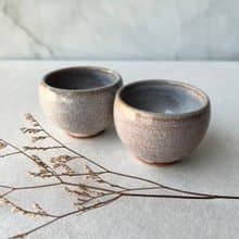白惑星。手工小茶杯 陶杯 茶杯 お湯吞 茶具 陶藝茶器 教師節禮物