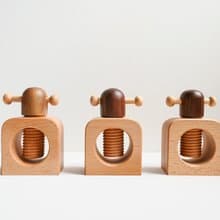 【木製-核桃開殼器】