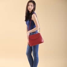 Luna 意大利山羊皮手提肩袋 原創設計