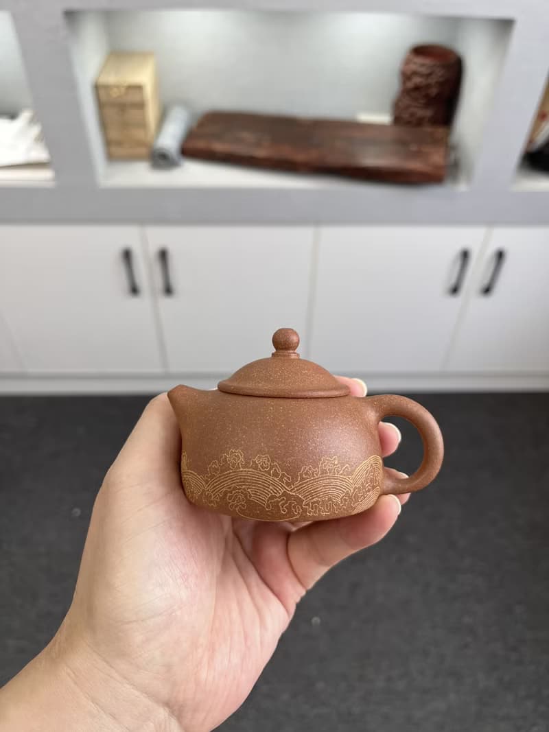 送禮紫砂壺茶壺灵塔 现货实拍 精品原矿降坡料 水色油润 造型灵巧