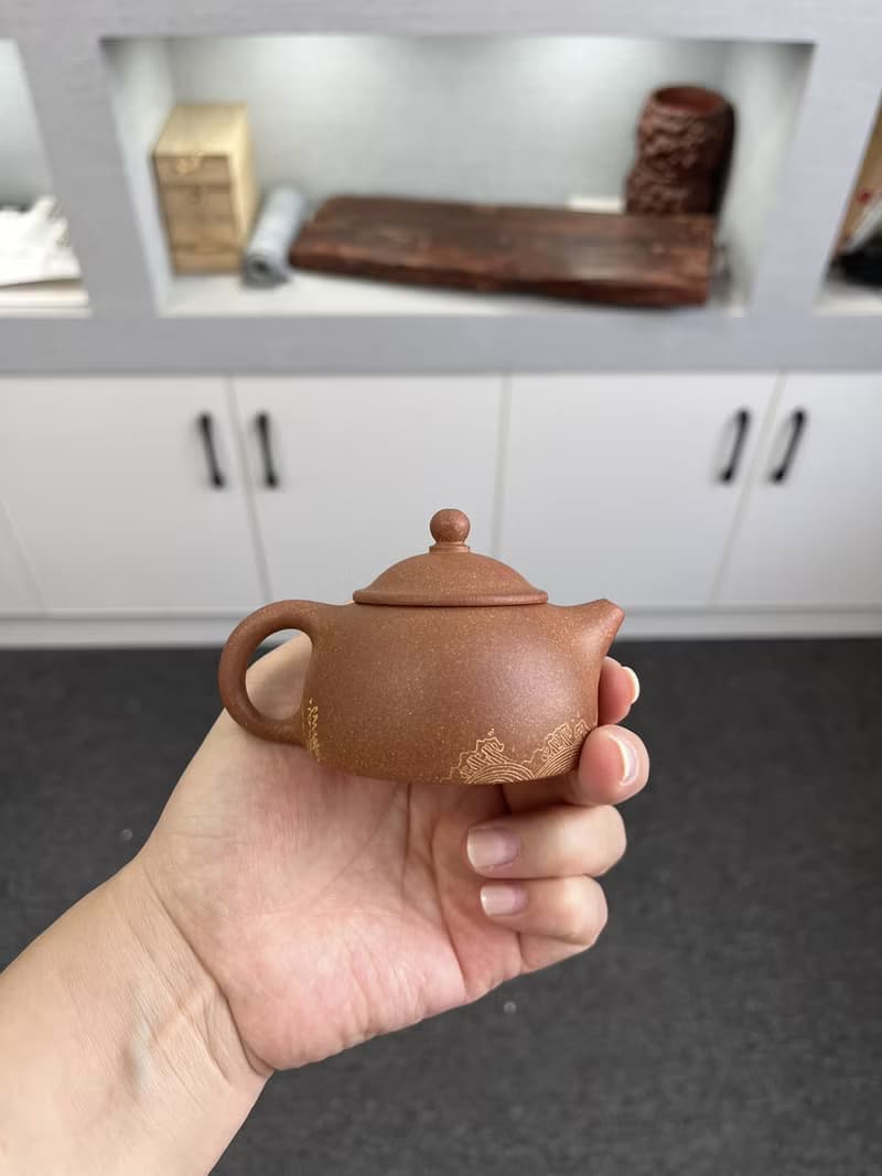 送禮紫砂壺茶壺灵塔 现货实拍 精品原矿降坡料 水色油润 造型灵巧