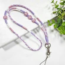 Paris*Le Bonheun。細繩的纏繞。編織手腕繩。頸繩(小清新花花兒)